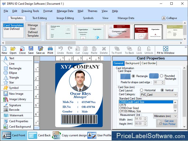 ID Card Makers screen shot