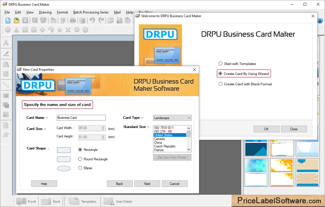 free business card maker print at home free business card maker print at home