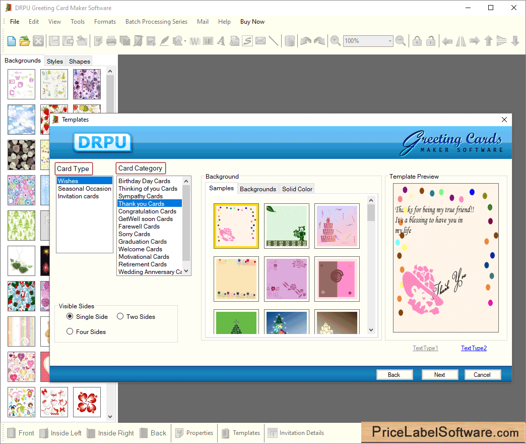 Greeting Card Designing Software